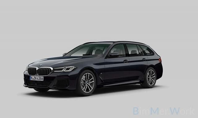 Zwart Gebruikt 2020 BMW 520 M Sport Stationwagen | € 31.900 (Eerlijke prijs) - Afbeelding 1/4