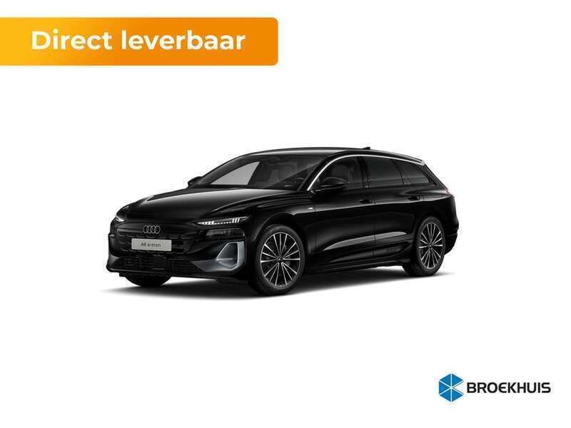 Zwart, metallic lak Nieuw 2024 Audi A6 e-tron Advanced Stationwagen | € 83.230 (Iets duurder) - Afbeelding 1/4