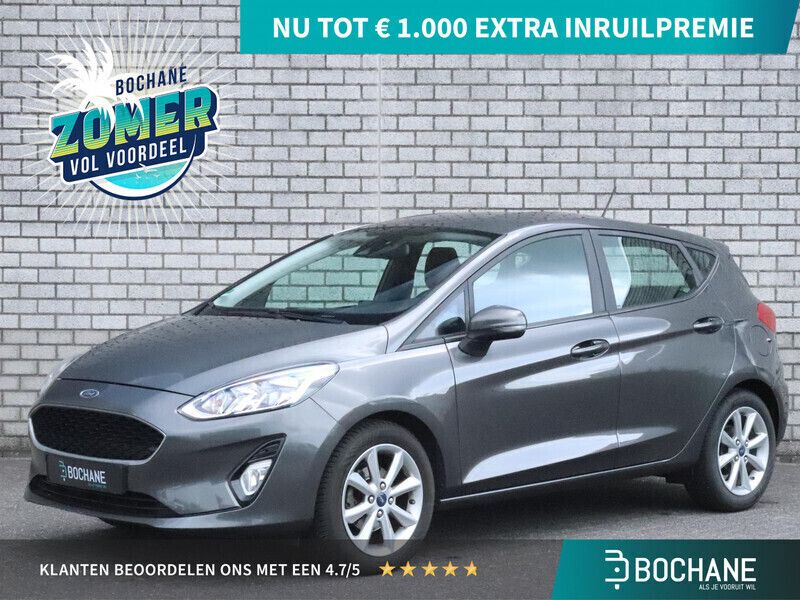 Grijs Gebruikt 2019 Ford Fiesta Trend Hatchback | € 12.040 (Eerlijke prijs) - Afbeelding 1/4
