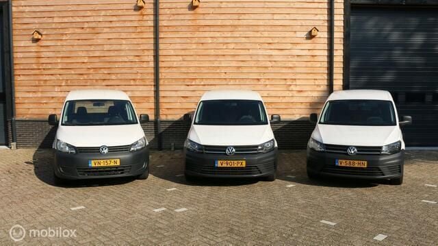 Wit Gebruikt 2017 VW Caddy Comfortline MPV | € 5.999 (Super prijs) - Afbeelding 1/4