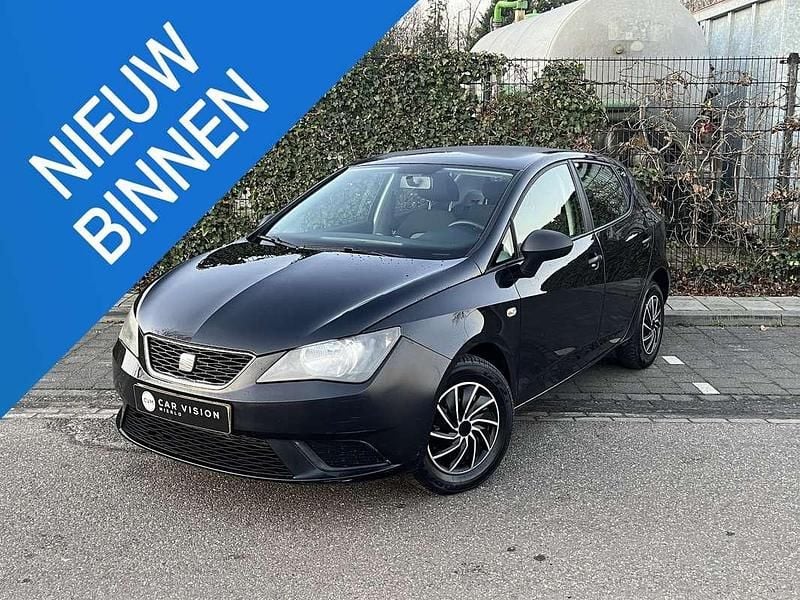 Zwart Gebruikt 2012 Seat Ibiza Style Hatchback | € 5.250 (Eerlijke prijs) - Afbeelding 1/4