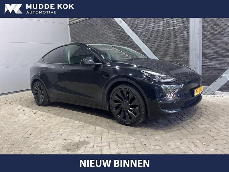 Zwart Gebruikt 2022 Tesla Model Y Performance SUV | € 36.800 (Eerlijke prijs) - Afbeelding 1/4
