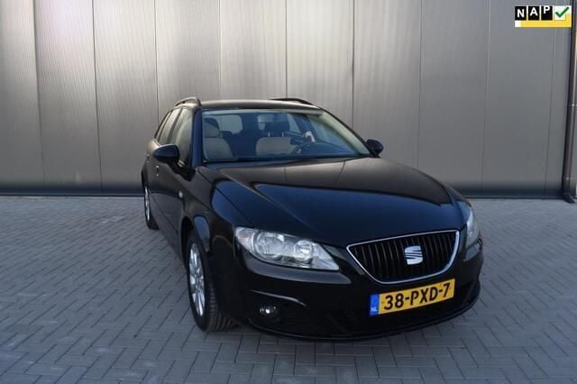 Zwart Gebruikt 2011 Seat Exeo Comfort Stationwagen | € 3.999 (Eerlijke prijs) - Afbeelding 1/4
