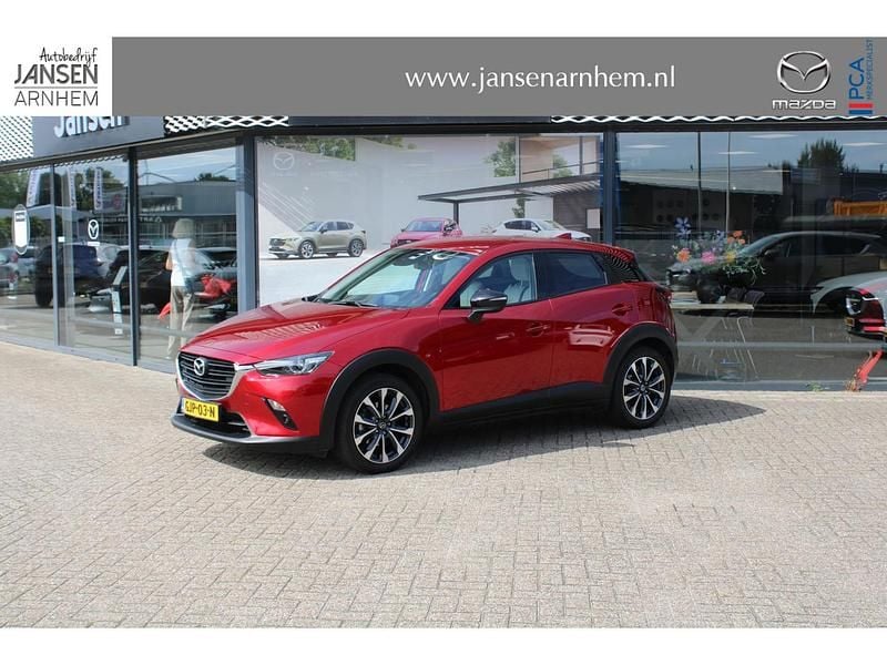 Rood Gebruikt 2021 Mazda CX-3 Luxury SUV | € 23.900 (Eerlijke prijs) - Afbeelding 1/4