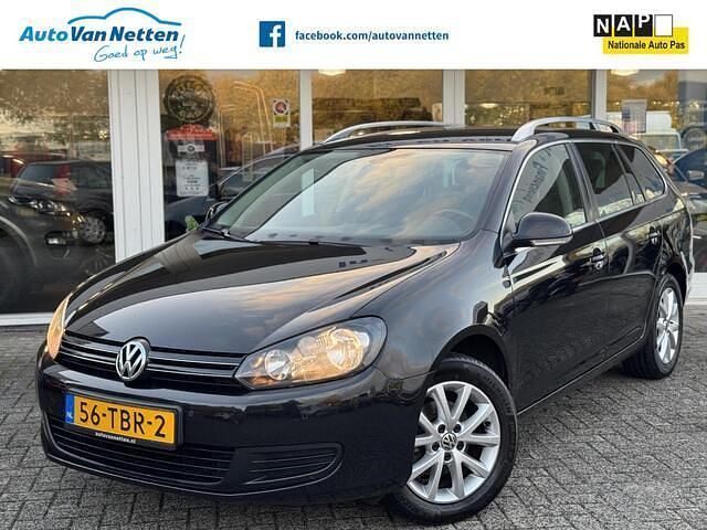 Zwart Gebruikt 2012 VW Golf VII Comfortline Stationwagen | € 4.945 (Iets duurder) - Afbeelding 1/4