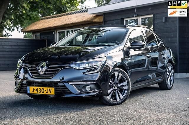 Zwart Gebruikt 2019 Renault Mégane GT Line GT-Line Hatchback | € 14.994 (Eerlijke prijs) - Afbeelding 1/4