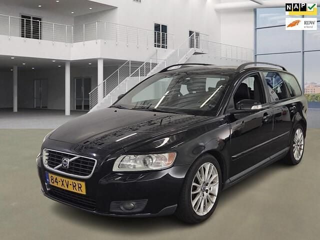 Zwart Gebruikt 2007 Volvo V50 Stationwagen | € 2.699 (Goede deal) - Afbeelding 1/4