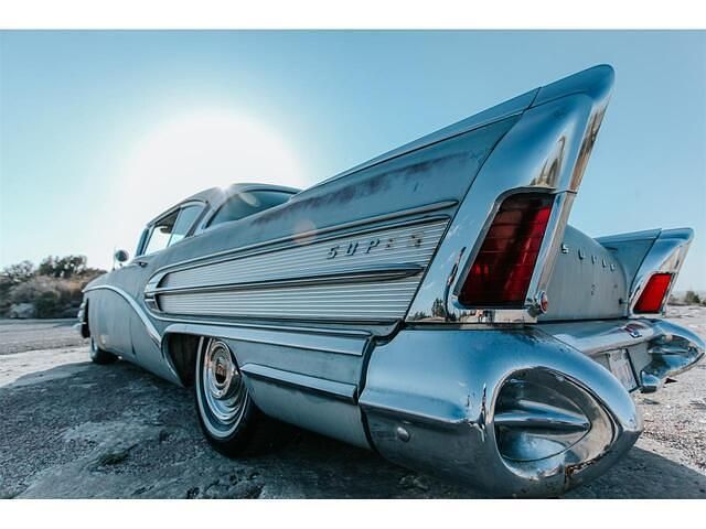 Occasion Buick Super 250 PK (183 kW) 1958 Blauw Coupé