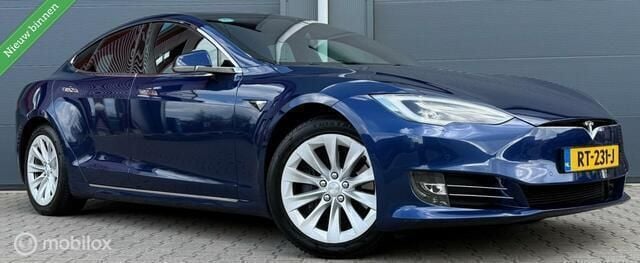 Blauw Gebruikt 2018 Tesla Model S Sedan | € 18.950 (Super prijs) - Afbeelding 1/4