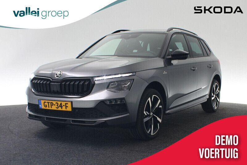 Grijs, metallic lak Gebruikt 2024 Skoda Kamiq Monte Carlo SUV | € 30.950 (Duur) - Afbeelding 1/4