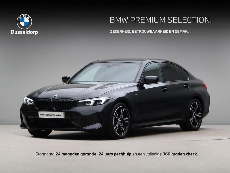 Zwart Gebruikt 2022 BMW 330 M Sport Sedan | € 42.750 (Eerlijke prijs) - Afbeelding 1/4