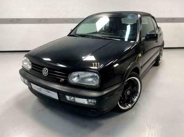 Zwart Gebruikt 1995 VW Golf Cabriolet Cabriolet | € 2.999 - Afbeelding 1/4