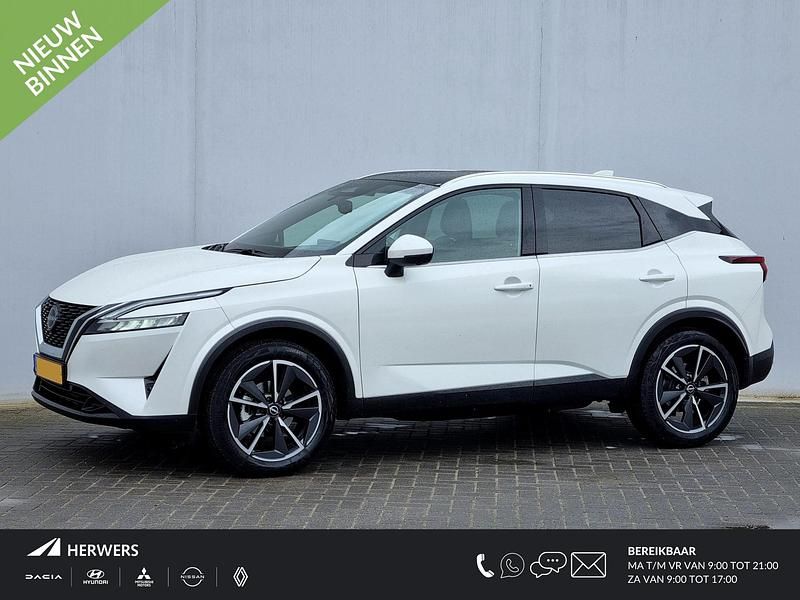 Wit Gebruikt 2024 Nissan Qashqai Tekna SUV | € 33.685 (Eerlijke prijs) - Afbeelding 1/3