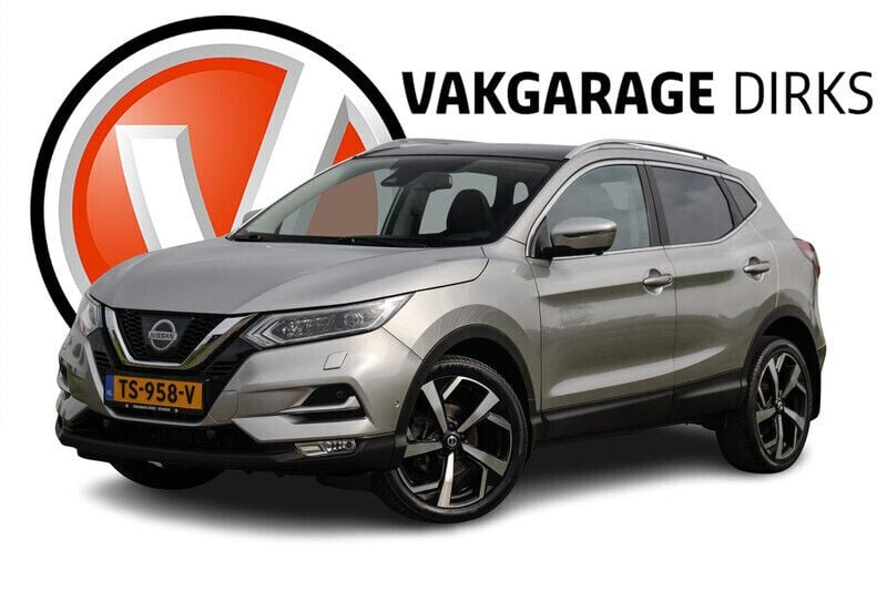 Grijs Gebruikt 2017 Nissan Qashqai Tekna SUV | € 17.939 (Eerlijke prijs) - Afbeelding 1/3