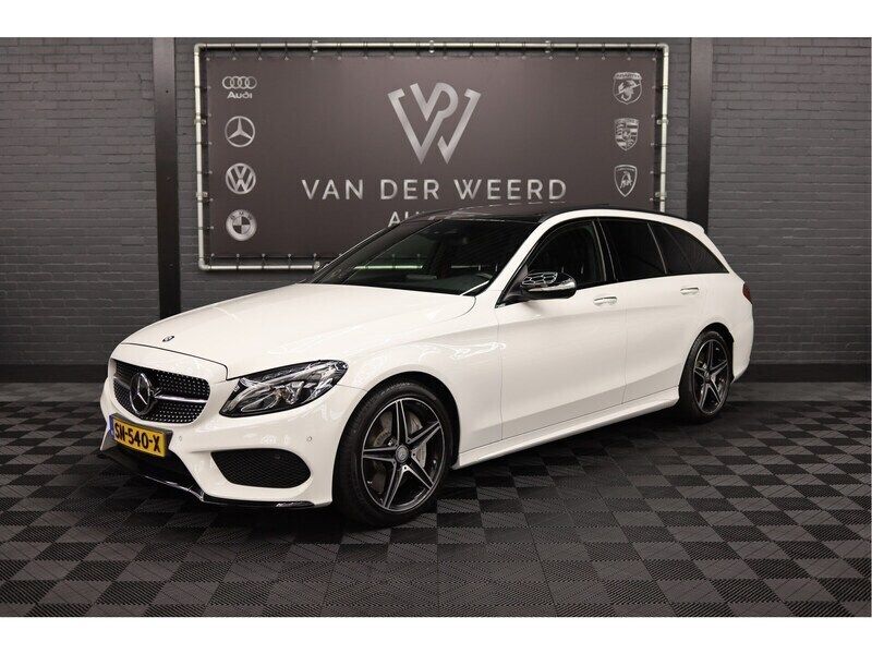Wit Gebruikt 2015 Mercedes C450 AMG AMG Stationwagen | € 26.900 (Eerlijke prijs) - Afbeelding 1/4