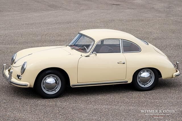Beige Gebruikt 1957 Porsche 356 Coupé | € 99.950 - Afbeelding 1/4