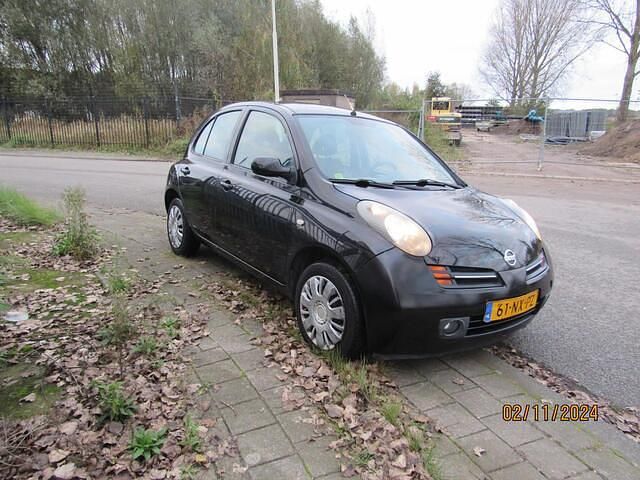 Occasion Nissan Micra Visia 80 PK (58 kW) 2004 Zwart Hatchback