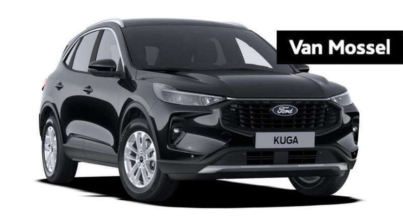 Zwart Nieuw 2025 Ford Kuga Titanium SUV | € 40.690 (Super prijs) - Afbeelding 1/4