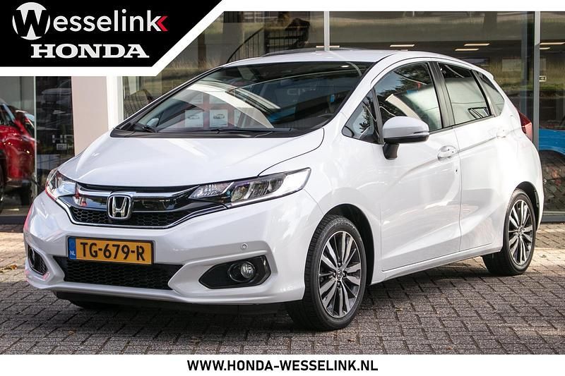 Wit Gebruikt 2018 Honda Jazz Elegance Hatchback | € 14.950 (Eerlijke prijs) - Afbeelding 1/4
