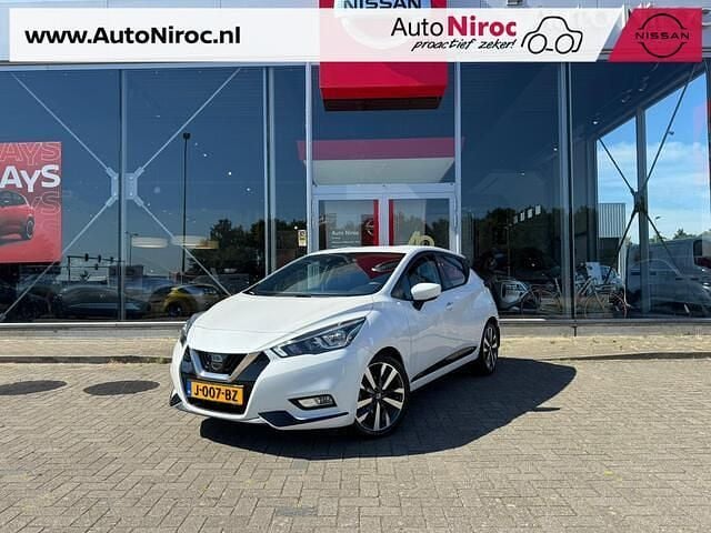 Wit Gebruikt 2020 Nissan Micra Tekna Hatchback | € 14.445 (Eerlijke prijs) - Afbeelding 1/4