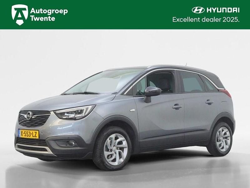 Grijs Gebruikt 2017 Opel Crossland X Innovation SUV | € 11.950 (Eerlijke prijs) - Afbeelding 1/4