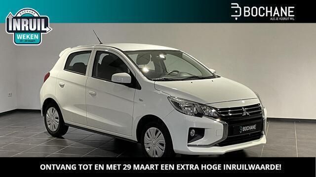 Wit Gebruikt 2021 Mitsubishi Space Star Hatchback | € 9.900 (Super prijs) - Afbeelding 1/4