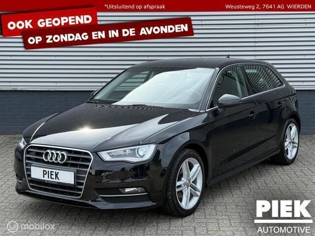 Zwart Gebruikt 2013 Audi A3 Sportback Proline Hatchback | € 8.999 (Goede deal) - Afbeelding 1/3