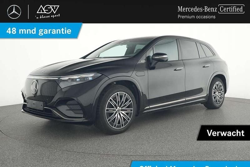 Zwart Gebruikt 2025 Mercedes EQS450+ AMG line SUV | € 112.895 (Eerlijke prijs) - Afbeelding 1/4