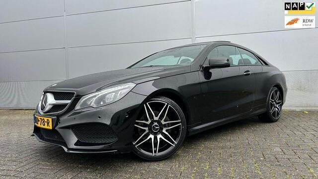Zwart Gebruikt 2015 Mercedes E350 Prestige Coupé | € 23.950 - Afbeelding 1/4
