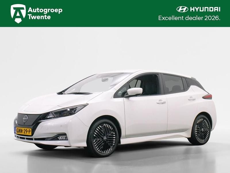 Wit (metallic) Occasion 2024 Nissan Leaf 360º Hatchback | € 18.950 (Eerlijke prijs) - Afbeelding 1/4