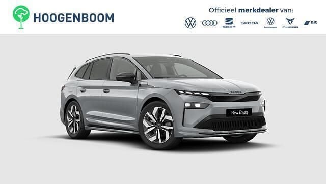 Zilver Nieuw 2025 Skoda Enyaq iV SportLine SUV | € 46.330 (Goede deal) - Afbeelding 1/4