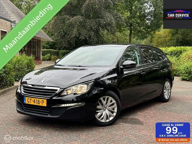 Occasion Peugeot 308 SW 110 PK (80 kW) 2015 Zwart Stationwagen