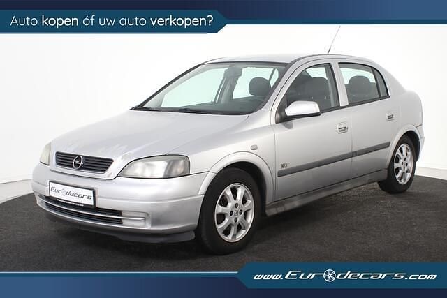Grijs Gebruikt 2002 Opel Astra Njoy Hatchback | € 1.200 (Eerlijke prijs) - Afbeelding 1/4