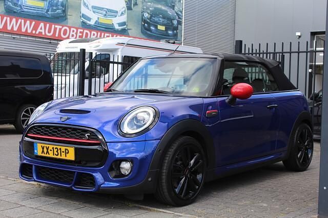 Occasion Mini John Cooper Works Cabriolet 192 PK (141 kW) 2019 Blauw Cabriolet
