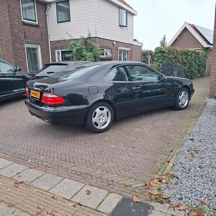 Occasion Mercedes CLK200 Elegance 163 PK (119 kW) 2002 Zwart Coupé