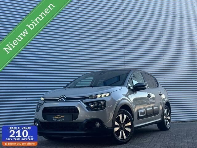 Grijs Gebruikt 2021 Citroën C3 PureTech Hatchback | € 12.950 (Goede deal) - Afbeelding 1/4