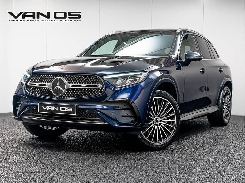 Blauw Gebruikt 2023 Mercedes GLC300e AMG line SUV | € 66.995 (Goede deal) - Afbeelding 1/4