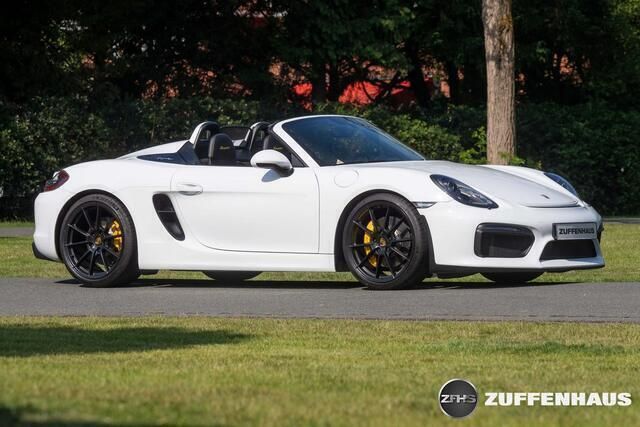 Wit Gebruikt 2016 Porsche Boxster Spyder Cabriolet | € 99.981 - Afbeelding 1/4