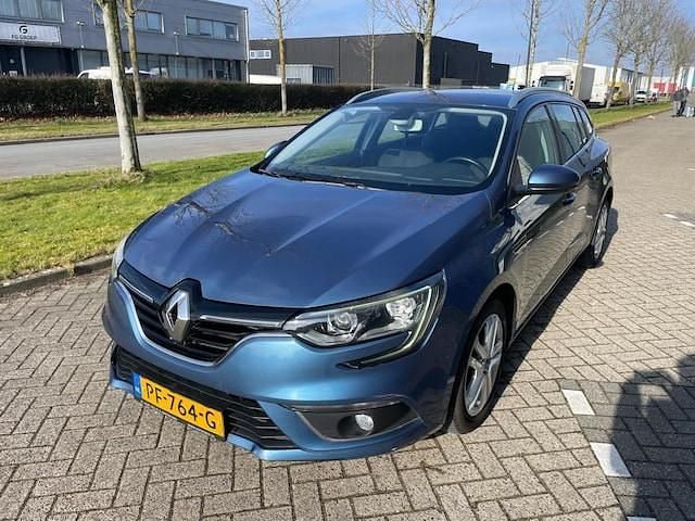 Occasion Renault Mégane GrandTour Zen 2017 Blauw Stationwagen