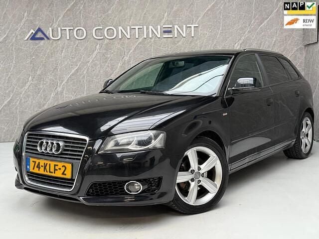Zwart Occasion 2010 Audi A3 Sportback S-Line Hatchback | € 3.950 (Goede deal) - Afbeelding 1/4