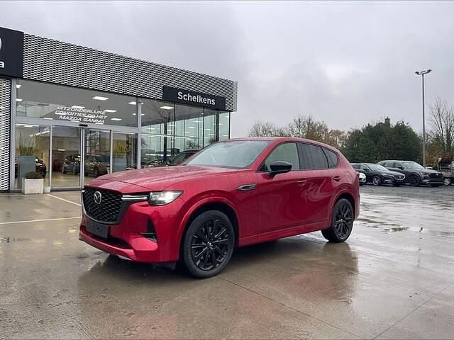 Rood Gebruikt 2022 Mazda CX-60 Homura-Line SUV | € 34.500 (Goede deal) - Afbeelding 1/4