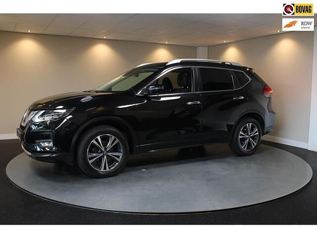 Zwart Gebruikt 2018 Nissan X-Trail Tekna SUV | € 16.940 (Super prijs) - Afbeelding 1/4