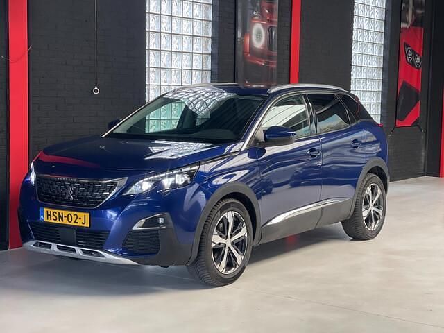 Blauw Gebruikt 2018 Peugeot 3008 Allure SUV | € 16.749 (Eerlijke prijs) - Afbeelding 1/4