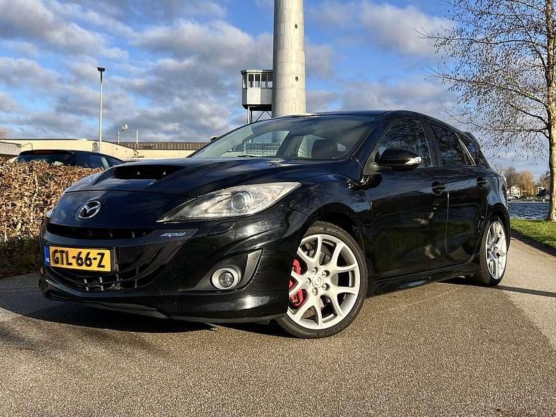 Zwart Occasion 2012 Mazda 3 Hatchback | € 9.750 (Eerlijke prijs) - Afbeelding 1/4