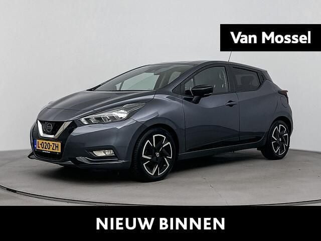 Grijs, metallic lak Gebruikt 2021 Nissan Micra Hatchback | € 13.940 (Eerlijke prijs) - Afbeelding 1/4