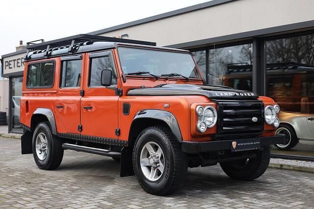 Oranje Gebruikt 2009 Land Rover Defender SUV | € 39.950 (Super prijs) - Afbeelding 1/4