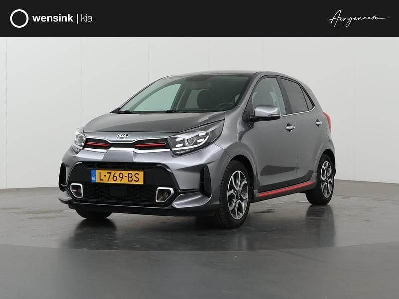 Grijs Gebruikt 2021 Kia Picanto GT-Line Hatchback | € 13.935 (Goede deal) - Afbeelding 1/4