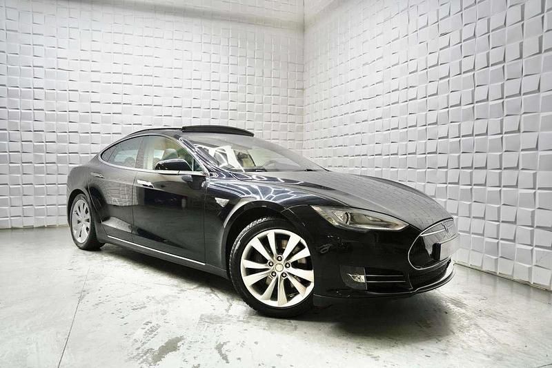 Occasion Tesla Model S Performance 310 kW (422 PK) 2013 Zwart (metallic) Hatchback