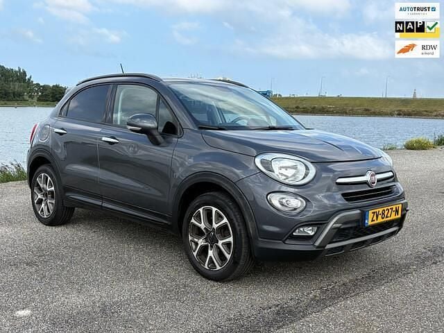 Grijs Gebruikt 2016 Fiat 500X Lounge SUV | € 9.244 (Super prijs) - Afbeelding 1/4