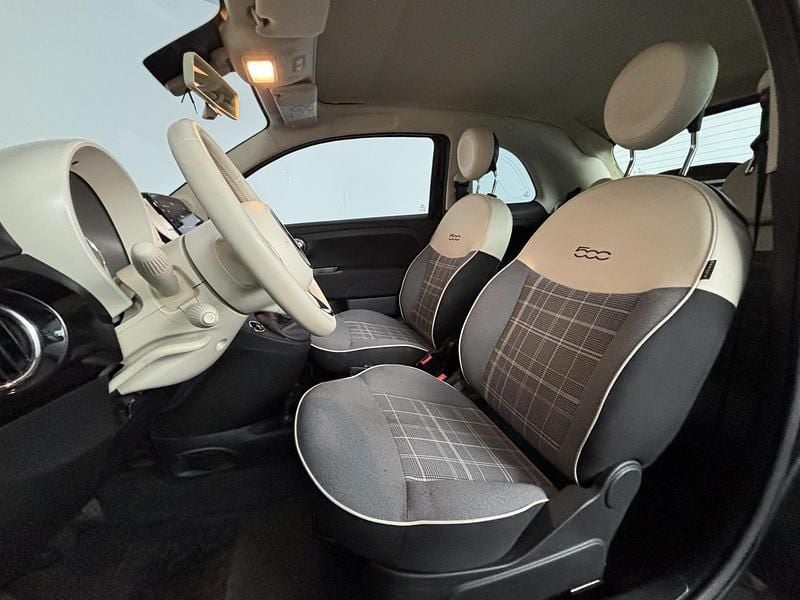 Occasion Fiat 500C Lounge 69 PK (50 kW) 2020 Zwart (metallic) Cabriolet